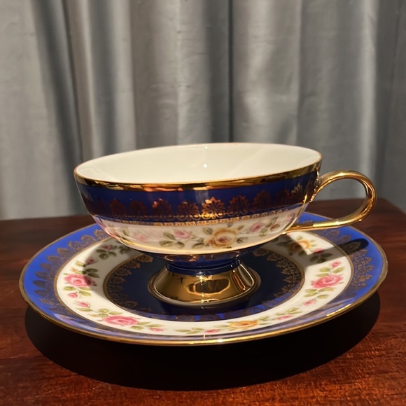 Vintage Rudolph Wachter Tea Cup Set RW Bavaria Cup Saucer Plate Trio - Picture 9 of 16